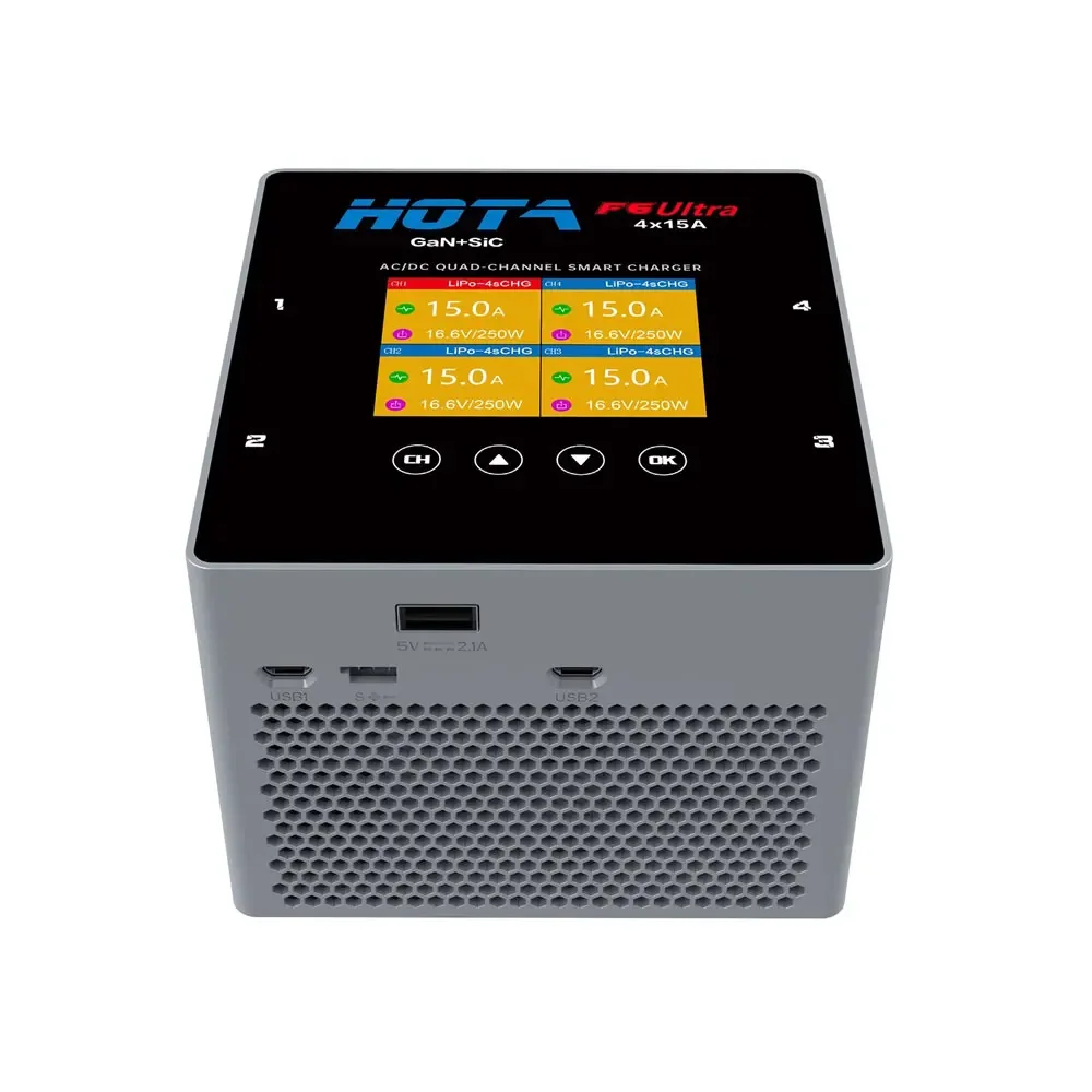 HOTA F6 울트라 4채널 스마트 충전기 1000W  - Drone Battery Smart 리뷰 및 가격