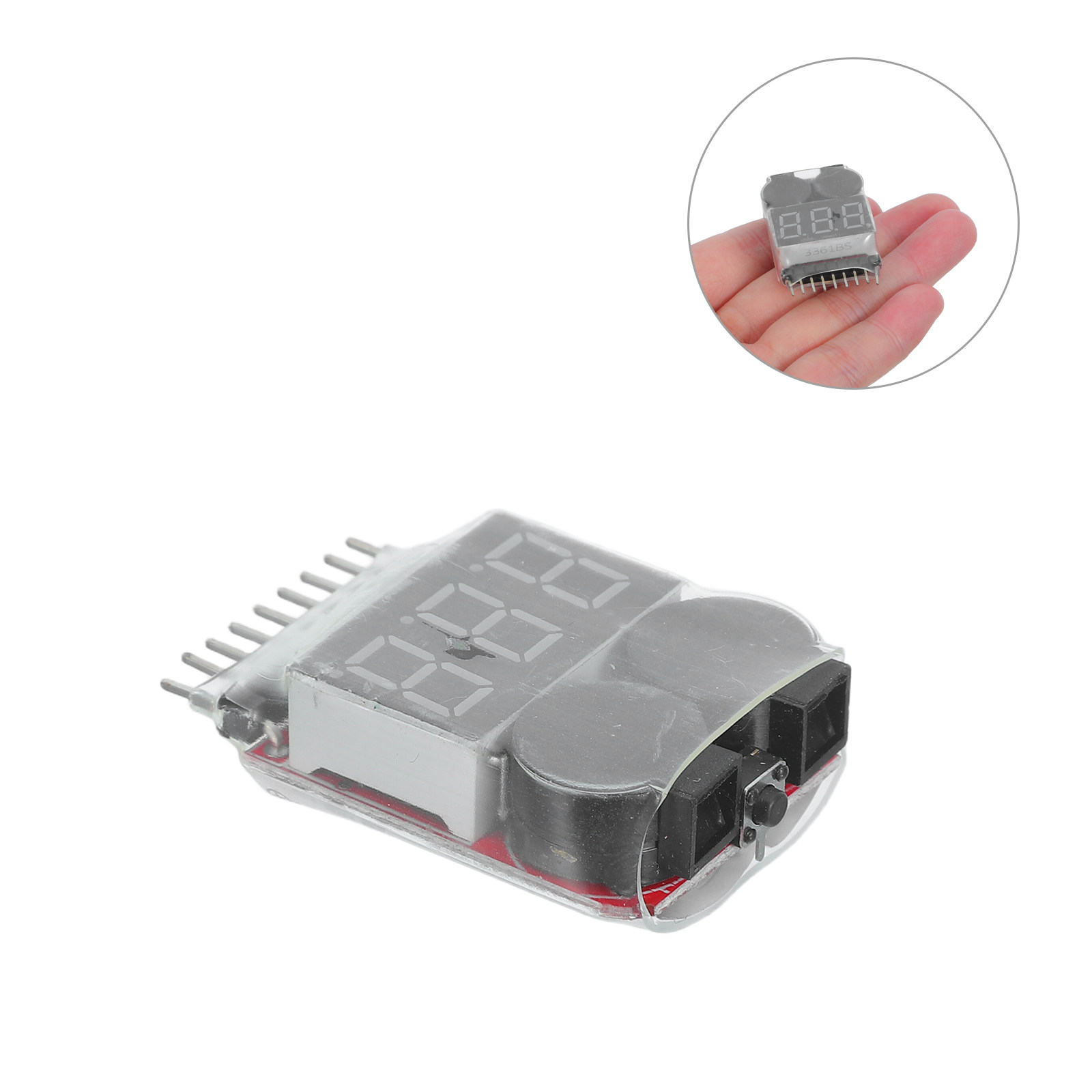 2개 배터리 모니터 체커 리포 전압 테스터, 저전압 부 - Drone Battery Voltage Checker 리뷰 및 가격