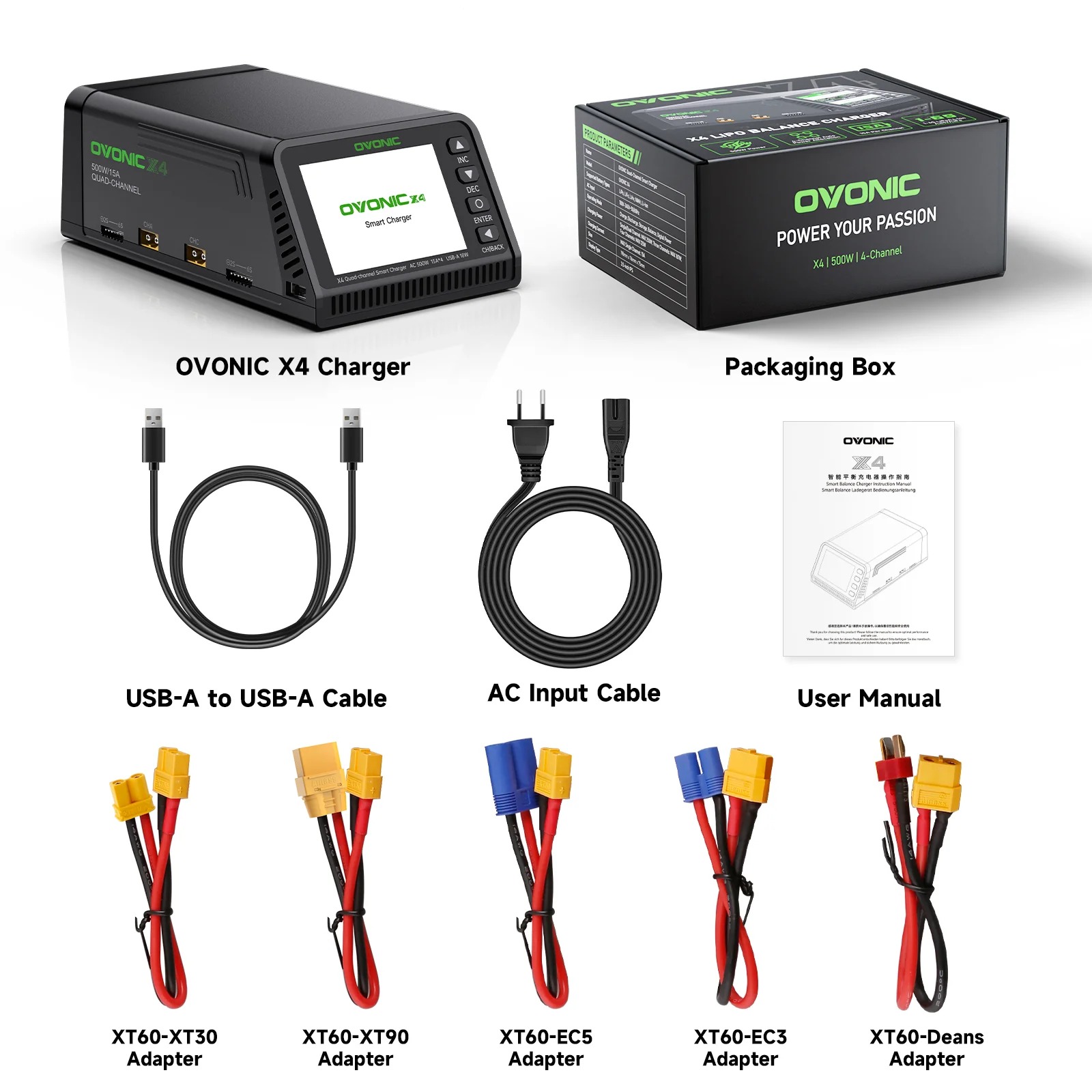 오보닉 X4 AC500W 4채널 스마트 리포 배터리 충 - Drone Battery Smart 리뷰 및 가격